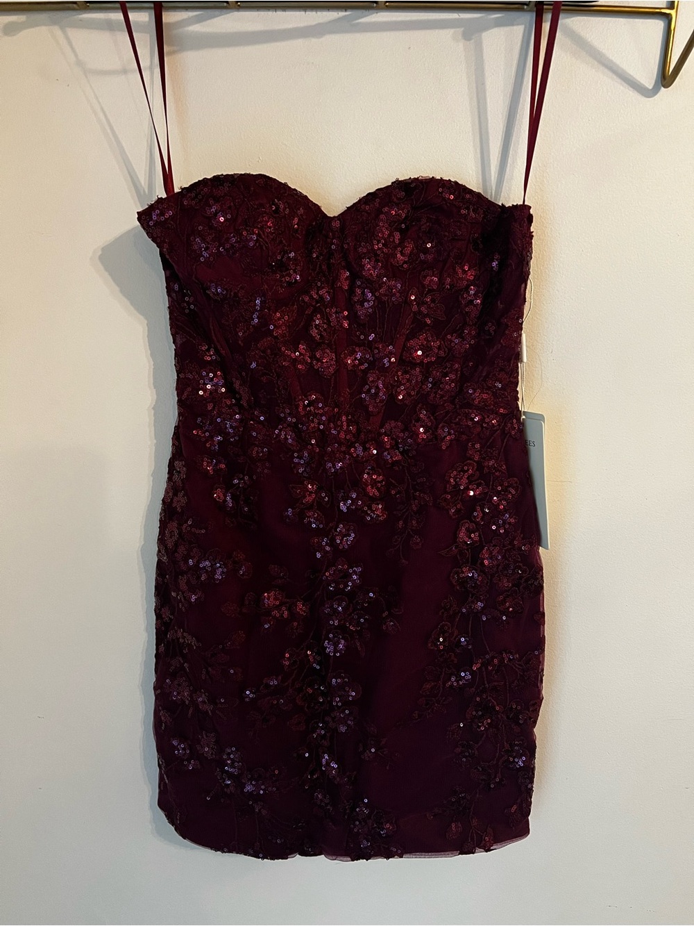 NWT Strapless Mini Dress
